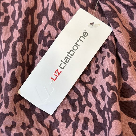 NWT Liz Claiborne Long Sleeve Blouse - Picture 7 of 8